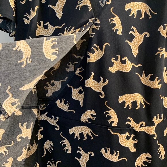 J.Crew Factory Leopard Wrap Dress - Picture 6 of 6